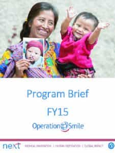Program Brief FY15 - Operation Smile